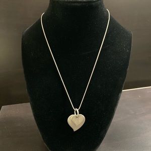 Sterling Silver Double Heart Necklace From Agatha Paris Jewelry